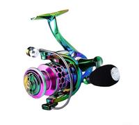 Mulinello da Pesca 1000-6000 14+1 Cuscinetti Drag 25kg | 14+1 cuscinetti per sfera, recupero fluido, drag 25kg, ideale per sessioni lunghe, alluminio resistente