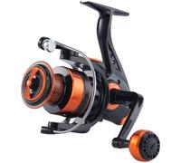 Mulinello da Pesca 52 Gear Ratio con Manico Pieghevole in Metallo con Un Click p
