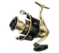Mulinello da pesca a bobina fissa in metallo, bobina resistente per acqua salata per surf casting, mulinello da mare liscio e lungo, serie HY 1000-8000, costruzione in metallo per tutti i corpi (HY
