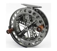 Mulinello da Pesca a Mosca,Mulinelli da Mosca Perno centrale in alluminio lavorato CNC Mulinello galleggiante con perno centrale 113,5 mm 4 1/2 pollici Guardia linea Steelhead Salmone Trotto Pesca