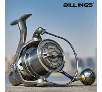 Mulinello da pesca a spinning NGK PRO per acqua salata, da 8000 a 14000, con massima potenza di frenata fino a 33 libbre, mulinello da pesca per grandi prede, bobina in alluminio pronta per trecciato,