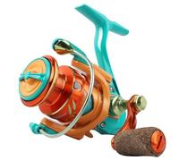 Mulinello da pesca a spinning, rapporto 5,2:1, di livello professionale, con rotazione fluida come la seta, in metallo e nylon, ideale per la pesca in fiume(3000)