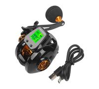 Mulinello da Pesca Baitcasting Mulinello Cavo di Ricarica Contatore Digitale Acc