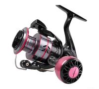 Mulinello da pesca con dispositivo di promemoria in metallo, manico intercambiabile CNC e rapporto di trasmissione 5 21 per un efficace aggancio dei pesci (HB-4000)