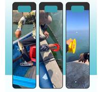 Mulinello da pesca con doppio campanellino e gancio a linea | Kit di mulinelli per la pesca alla trota per pesca in mare, barca, molo, lago, fiume, kayak, uomini, padri, pescatori
