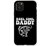 Mulinello da pesca Cool Daddy Bass Fish Funny Fathers Day Dad Men Custodia per iPhone 11 Pro Max