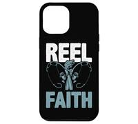 Mulinello da pesca divertente Fede Religione Divertimento Custodia per iPhone 12 Pro Max
