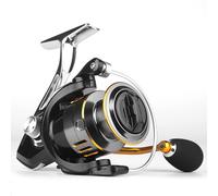 Mulinello da Pesca Drag 10kg Costruzione Completa in Metallo 7 Modelli Colata Li