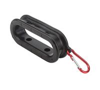 Mulinello da Pesca, Estrattore per Cavo da Pesca Sospeso Sul Fondo Gomma in Lega di Alluminio Pulsante Rosso Estrattore per Cavo da Pesca Sospeso Sul Fondo Accessorio per