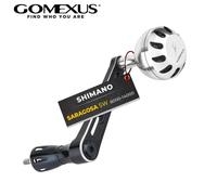Mulinello da Pesca GOMEXU per Acqua Salata con Manico da 70mm/90mm e Pomello da 45mm Compatibile con Shimano Saragosa SW 5000 6000 8000 14000