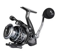 Mulinello da pesca in alluminio colorato bobina ultra liscia leggera bobina di filatura 13+1 BB Carp Bass Trout Fishing Silver 2000 Series