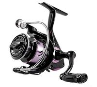 Mulinello da pesca in carbonio ultraleggero per mulinello da casting serie pw 1000-7000 con 14 cuscinetti a sfera trascinamento liscio per pesca sul mare lago fiume nero taglia 3000 (PW1000)