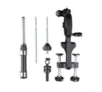 Mulinello da pesca in lega di alluminio con rapporto di trasmissione 5.2: 1, sistema di trascinamento da 10 kg e allarme per lancio liscio, bobina esterna (B)