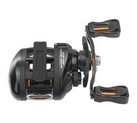 Mulinello da Pesca in Metallo, Rapporto di Velocità 6.3:1, 12 + 1 Cuscinetti, Accessorio da Pesca Magnetico - Freno Regolabile, di Lancio Sensibile, Ideale per Pescatori (Mano sinistra)