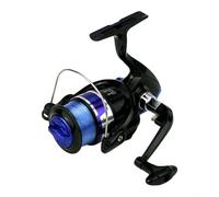 Mulinello da pesca in metallo, serie 1000-7000 con manico intercambiabile, rapporto di trasmissione 5,5: 1, braccio oscillante pieghevole per acqua dolce (MK4000)