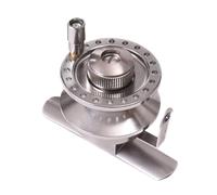 Mulinello da pesca - Mulinello da pesca in lega di alluminio con manico ergonomico,Tackle da pesca con comoda maniglia per padre marito vicino nonno