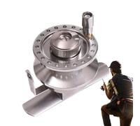 Mulinello da pesca - Mulinello da pesca Spinninge, accessori per pesca all'aperto, in lega di alluminio, mulinello da pesca con manico ergonomico, impugnatura comoda, attrezzatura per pesci all'aperto