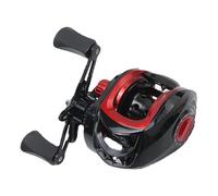 Mulinello da Pesca per Baitcasting, Mulinello per Esca in Metallo a Lancio Lungo e Leggero, Mulinelli per Esche con Funzione di Linea Antiesplosione per la Pesca in Acqua Dolce e