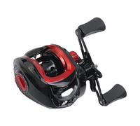 Mulinello da Pesca per Baitcasting, Mulinello per Esca in Metallo a Lancio Lungo e Leggero, Mulinelli per Esche con Funzione di Linea Antiesplosione per la Pesca in Acqua Dolce e