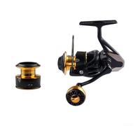 Mulinello da pesca progettato con resistenza 10 kg, corpo composito PA66, componenti in alluminio CNC e gestione della lenza liscia (HO2000)