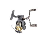 Mulinello da pesca rotante,5.2 1 traduzione acqua salata mulinello da pesca - Precisione 50 kg Max treno antiruggine doppio braccio manovella per trota pesce persico costa acqua dolce