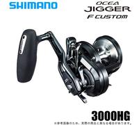 Mulinello da Pesca Shimano 19 Ocea Jigger F Custom 3000HG (Manico Destro) Bai...