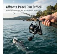 Mulinello da Pesca Spinning per Acqua Dolce e Salata, per la pesca - per lago