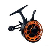Mulinello da pesca sul ghiaccio, 3+1BB, design a piedi alti, bobina cava resistente al freddo, in plastica, metallo, rapporto di trasmissione 3.2:1, 8 kg, manopola regolabile, capacità 100 m, capacità