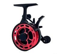 Mulinello da pesca sul ghiaccio 3 + 1BB High -Foot Design Bobina cava Resistente al freddo Plastica Metallo 3.2: 1 Rapporto di trasmissione 8 kg Manopola regolabile 100 m Capacità della lenza 6 cm
