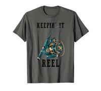 Mulinello da pesca vintage Keep It Reel - Cool Fishing Reel Maglietta
