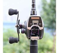 Mulinello Da Spinning Elettrico Con Display Digitale, Mulinello Da Pesca Impermeabile, Ruota A Goccia D'acqua Sinistra/destra, Con Ricarica Del Cavo Dati USB, Per Spinning E Match Fishing,Mano Sin
