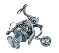 Mulinello da spinning in acqua salata completamente in metallo con trascinamento massimo da 35 kg for surfcasting e pesca in mare(12000 Series)