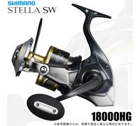 Mulinello da spinning Shimano 26 Stella SW 18000HG dal Giappone NUOVO con sca...