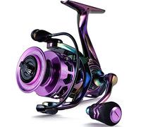 Mulinello da spinning Sougayilang 6.0: 1 Rapporto di trasmissione Telaio in grafite 12 + 1 BB Mulinelli da pesca colorati con 25 libbre di carbonio Drag, per la pesca in acqua dolce o salata-20