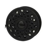Mulinello,Mulinello Pesca Mulinello da Pesca a Mosca Automatico, Mulinello a NINFA Super Leggero, a in Grafite con Bobina Extra e Borsa a Rete(Spool Black 2pcs)