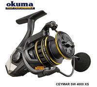 MULINELLO OKUMA CEYMAR SW-X CSW-4000XA - 8BB RATIO 6,2:1 SPINNING MARE BOLOGNESE