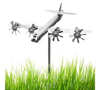 Mulinello per aeromobili, banderuola per aereo,Ornamenti da giardino