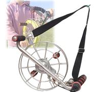 Mulinello per aquiloni con freno a disco silenzioso, avvolgitore resistente per esterni con tracolla per un volo facile e controllato