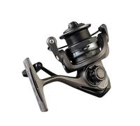 Mulinello Per Carpe Mulinello Da Pesca Serie 1000 Bobina Di Metallo Ruota Che Gira For La Pesca Alla Carpa Spigola Allarme Di Forza Di Scarico Mulinello Da Pesca(Black)