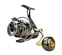 Mulinello Per Carpe Trattamento Anti-corrosione Del'acqua Di Mare Mulinello Da Pesca 25KG Rondella In Carbonio Trascina 9 + 1BB Attrezzatura Da Pesca In Acqua Salata(6000 Series)