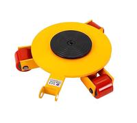 Mulinello per il trasporto di macchine pesanti Mover Dolly 2 tonnellate ruote carri armati Skate Roller movimentato 360° rotazione 4400lbs