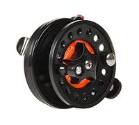 Mulinello per pesca a mosca Mulinello per mosca, Mulinello da pesca a mosca for la pesca sul ghiaccio con frizione a disco di grandi dimensioni, rapporto di trasmissione 5.2:1, multicolore(HD68 4B)