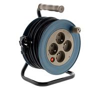 Mulinello per uso domestico, 15 m, 3G1 mm², colore: grigio talpa Zenitech