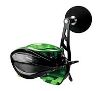 Mulinello Pesca Mulinello Pesca Acque Profonde Con Piastra Ferro Baitcasting 8+1BB Ruota Goccia Acqua Trascinamento Massimo 12Kg Canna Spinning(Left Hand)