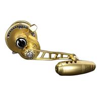 Mulinello Pesca Mulinello Pesca Traina Con Allarme Completamente Lega Metallo Trascinamento Massimo 35Kg 11BB Canna Spinning(Gold Right Hand,2000)