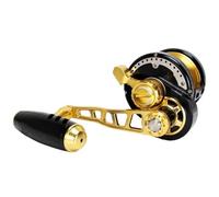 Mulinello Pesca Mulinello Pesca Traina Con Allarme Completamente Lega Metallo Trascinamento Massimo 35Kg 11BB Canna Spinning(Black Right Hand,7000)