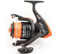 MULINELLO PESCA SURFCASTING BOLENTINO TRABUCCO SONIC XF SURF 6500 CON FILO NEW