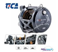 MULINELLO PESCA TRAINA TICA OXEAN 20 LBS ALTA VELOCITA' RATIO 4.6 DRAG 24 LBS