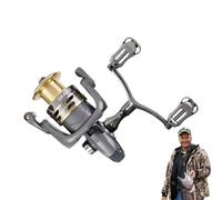 Mulinello Rotante | Mulinello Rotativo con Rapporto 5.2 1 | Recupero 50kg Dispositivo Anti Ritorno Doppio per Traina Surf Bass Kayak Acqua Mare Trota Lago Pontile