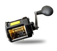 Mulinello rotondo da pesca per baitcasting, rapporto di trasmissione 3,4:1, 8+1 BB in acciaio inox, per pesca in mare e in barca